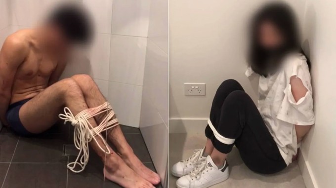 Sinh viên Trung Quốc tại Australia bị ép buộc dàn dựng bắt cóc chính mình. Những kẻ lừa đảo gửi hình ảnh về cho gia đình họ ở Trung Quốc. Ảnh: New South Wales Police