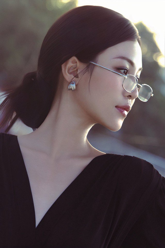 Ngoài vóc dáng cân đối, Quỳnh Châu còn sở hữu làn da khỏe mạnh, căng tràn sức sống.