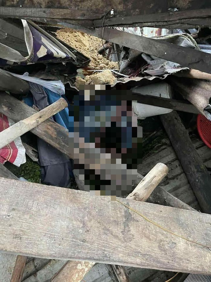 Ông Bình bị đất vùi lấp, tử vong trong lán trại (Ảnh: Facebook)