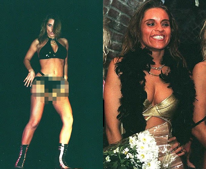 Người mẫu Muriel 'Fili' Mol-Houteman nổi tiếng ăn mặc hở hang. Ảnh: Iso Press