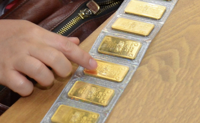 Giá vàng miếng SJC tăng trở lại