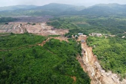 Tin tức trong ngày - Cận cảnh khu vực 'quả bom nước' trên núi Tân Lai