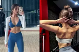 'Nữ thần nội y' Thái Lan lột xác thành 'hot girl phòng gym'