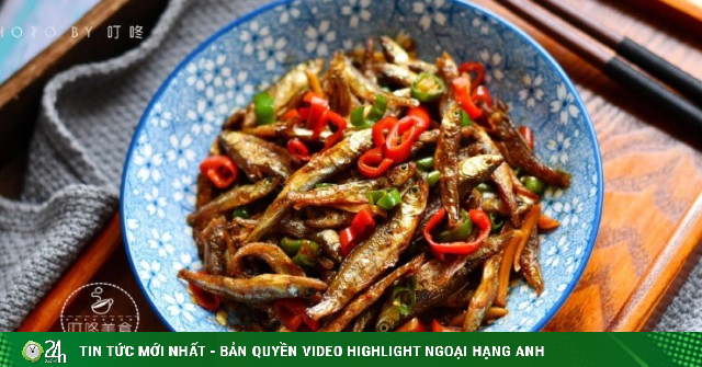 Cá khô rim cay mặn, món 