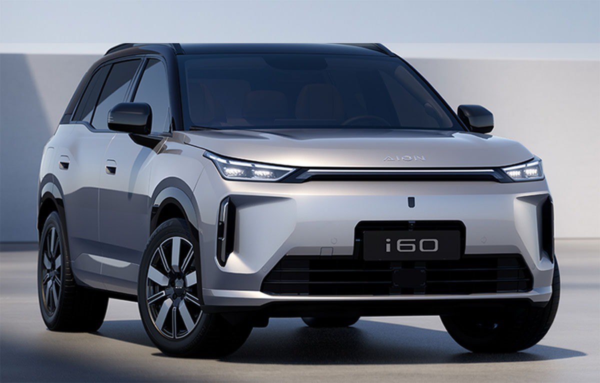 GAC Aion i60 có hai phiên bản EREV và EV thuần điện