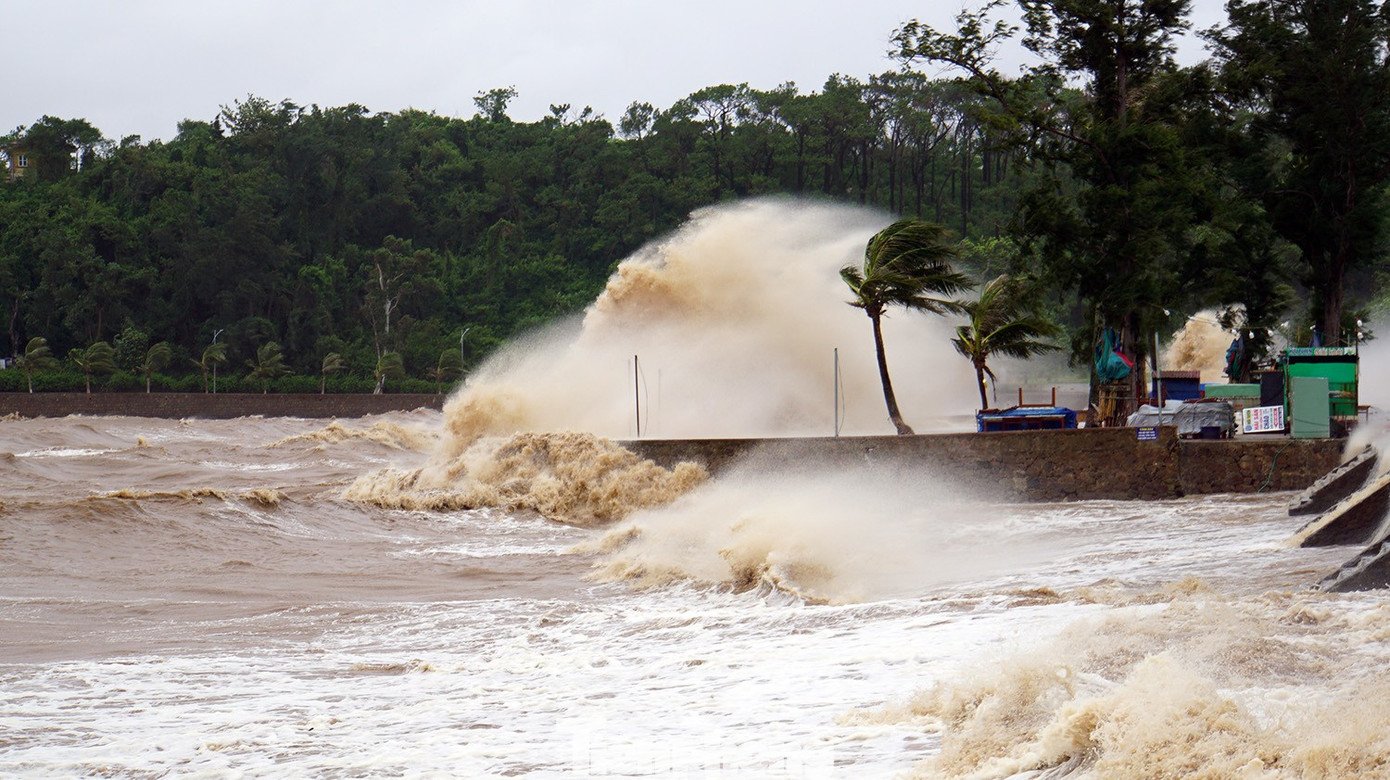 Bờ kè biển Đồ Sơn vỡ vụn sau nhiều cơn bão dữ - 10