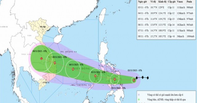 Bão Kalmaegi dự báo thành bão số 13, giật tới cấp 17 "đốt cháy" BXH Google