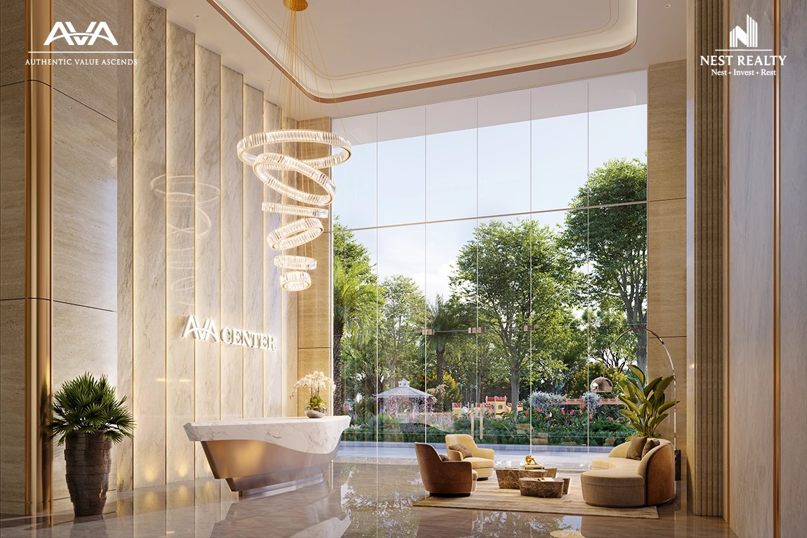 AVA Center được thiết kế theo phong cách hiện đại, sang trọng