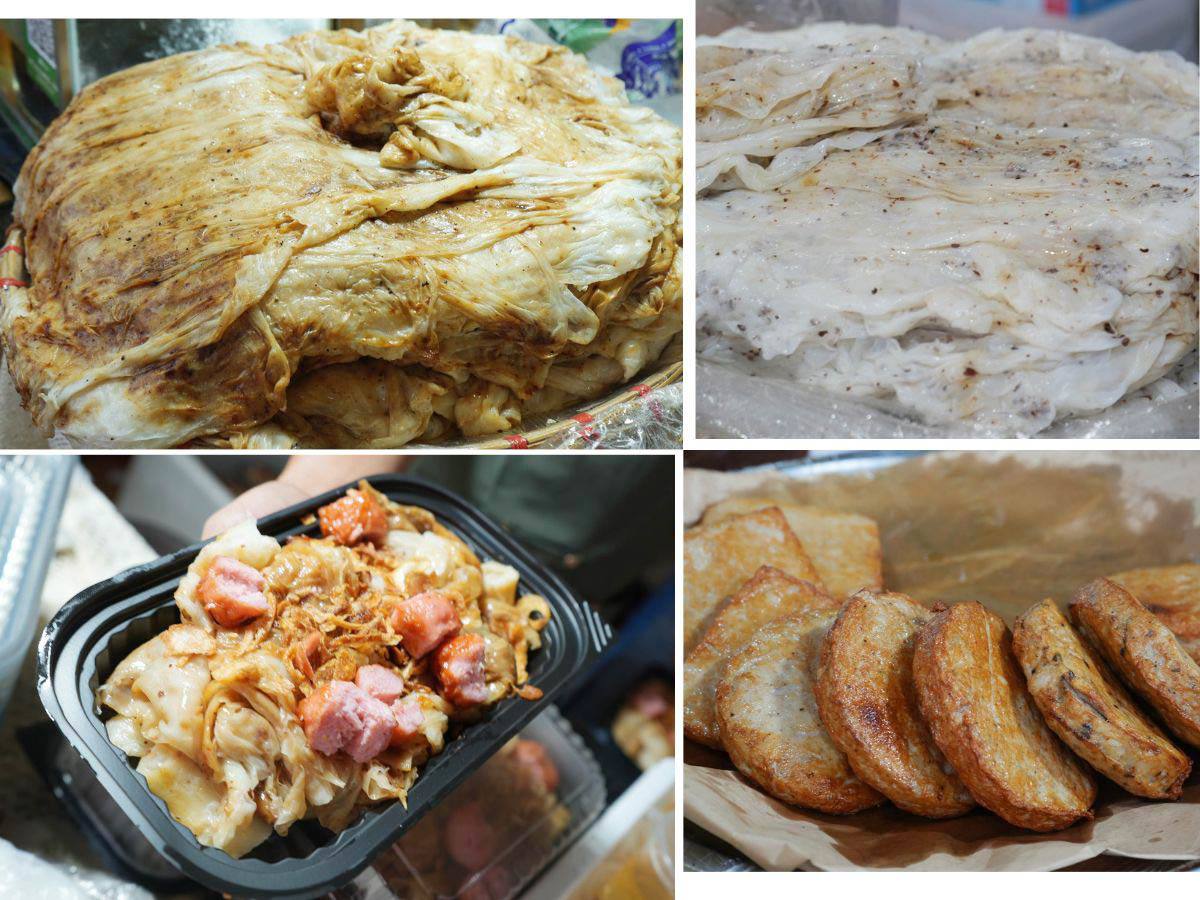 Đặc sản Hà Nội có bánh cuốn Thanh Trì mỏng mịn, dai nhẹ; chả giò, chả mỡ vàng ruộm, giòn tan.