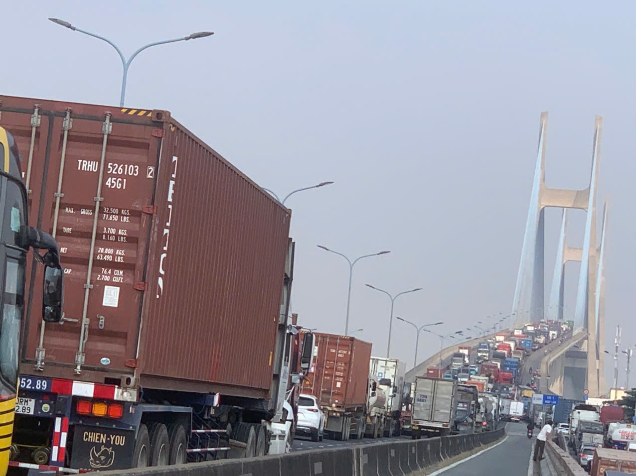 Vận tải đường bộ tại khu vực TP.HCM.