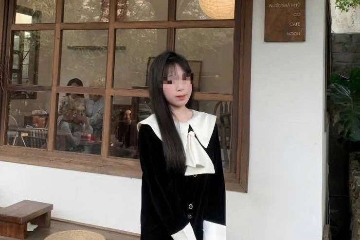 Nữ sinh M. được tìm thấy khi đang lang thang một siêu thị ở Hà Nội