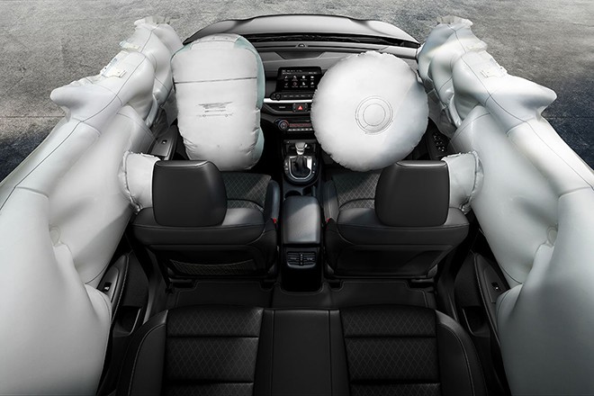 KIA K3 có nhiều trang bị an toàn