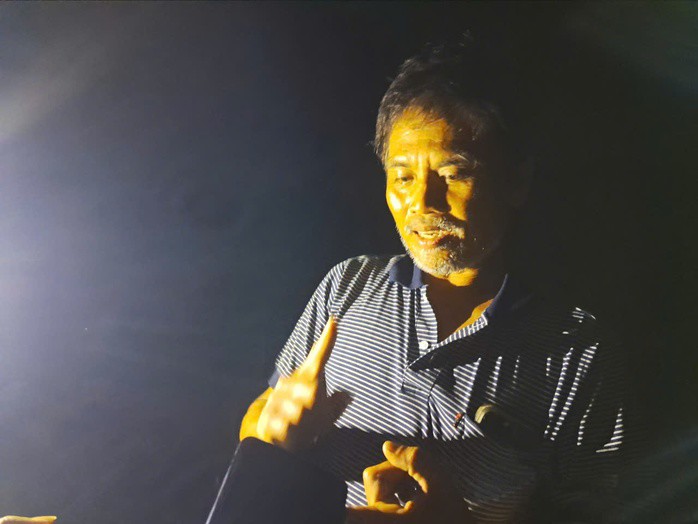 Tối 3-11, ông Trần Quang Tính có cuộc trao đổi với PV Báo Người Lao Động