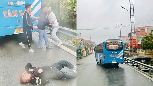Tài xế xe khách Đoàn Liên bị hành hung trên cầu chợ Đình, Ninh Bình, sau tranh cãi về giờ xuất bến với nhà xe khác. Nạn nhân phải nhập viện cấp cứu, cơ quan chức năng đang xác minh, xử lý.