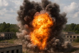 Cú đánh chính xác: Hệ thống FrankenSAM của Ukraine bị phá hủy ngay tại trận địa