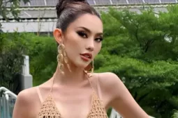 Thời trang - Đại diện Campuchia thi Hoa hậu Hoàn vũ bất chấp lệnh cấm