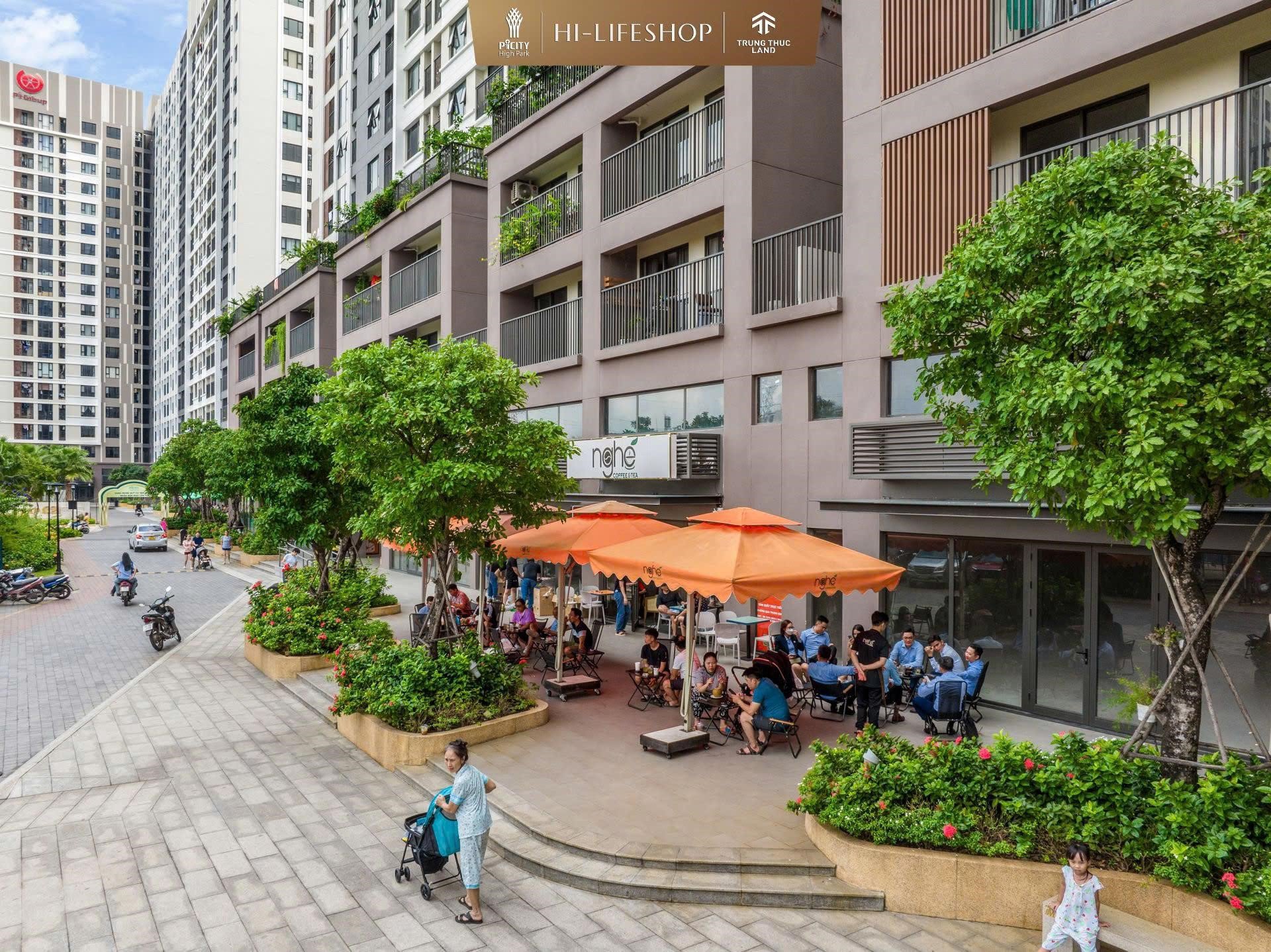 Các căn Hi-Lifeshop đã đi vào vận hành với tỉ lệ lấp đầy cao.