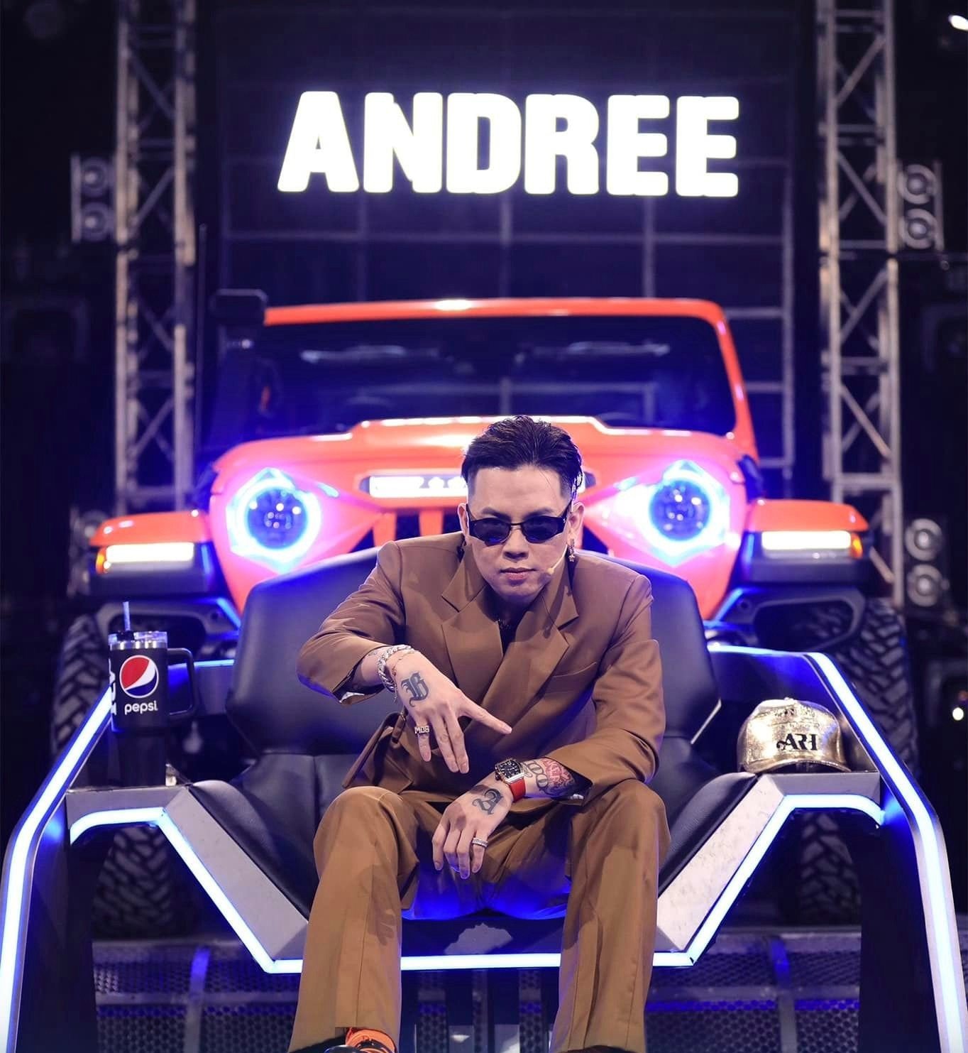 Andree - cái tên tâm điểm trong cuộc thanh lọc nhạc rap.