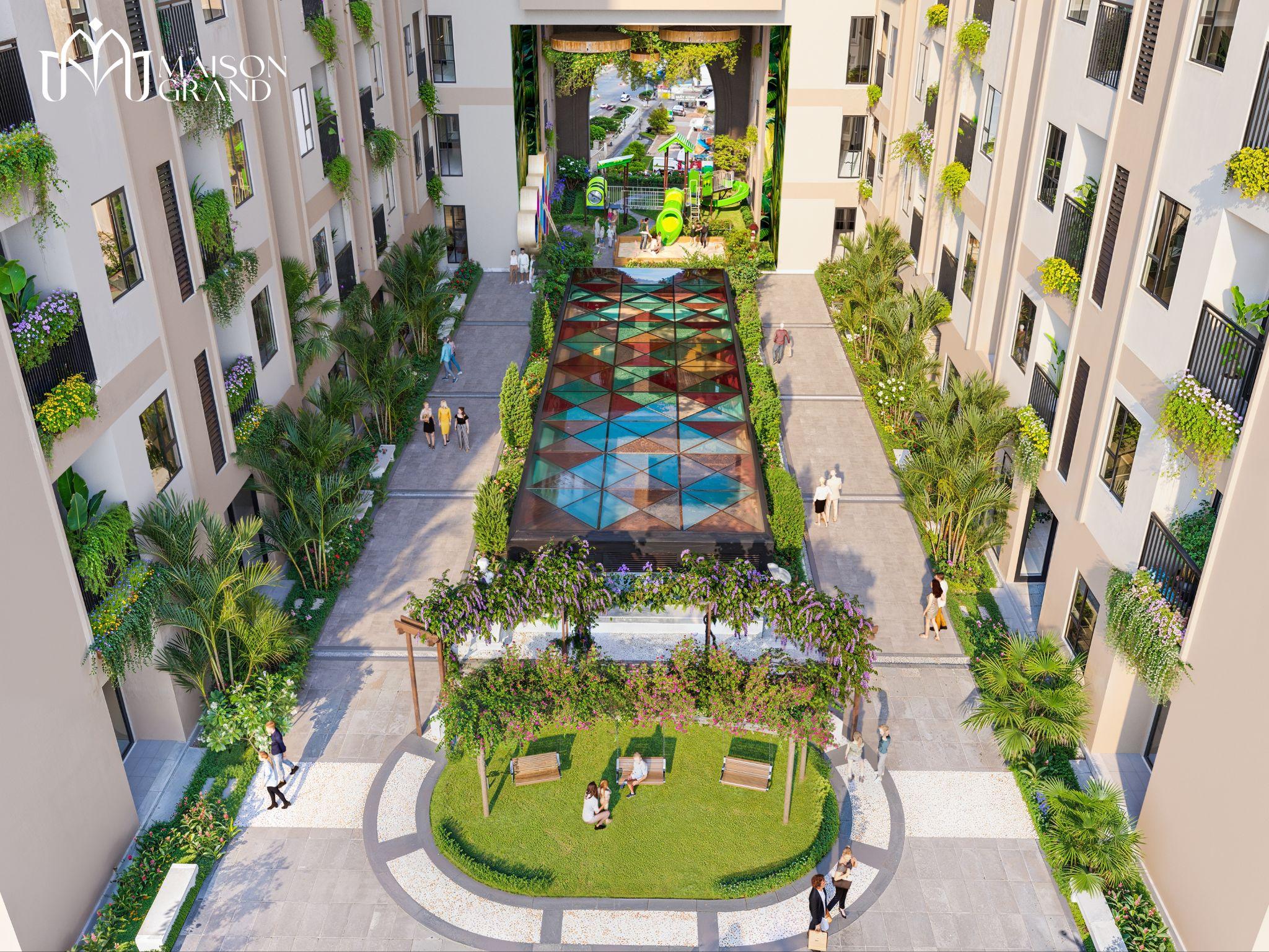 Maison Grand đáp ứng nhu cầu an cư và thể hiện rõ giá trị riêng trong từng không gian sống.