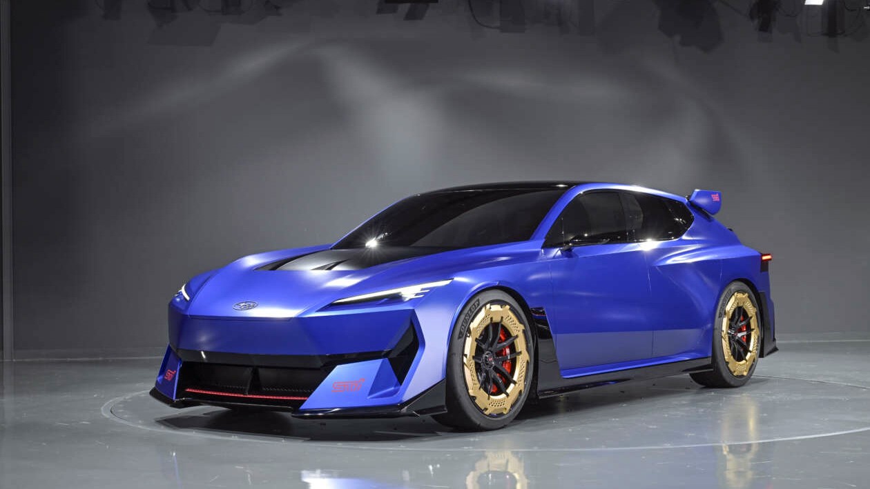 Mẫu xe điện hiệu suất cao Performance-E STI.