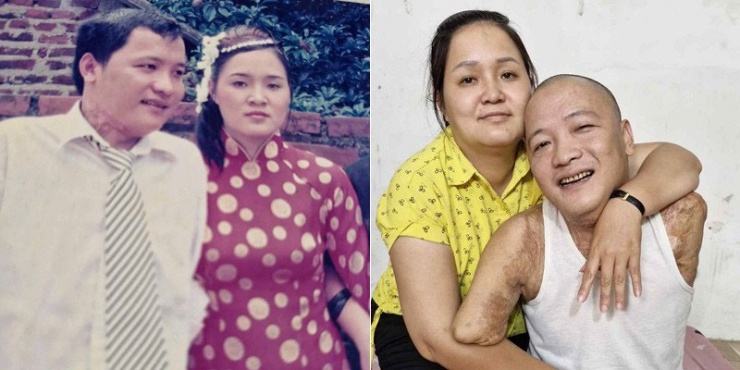 Vợ chồng anh không ngừng nỗ lực để cho các con cuộc sống đủ đầy 