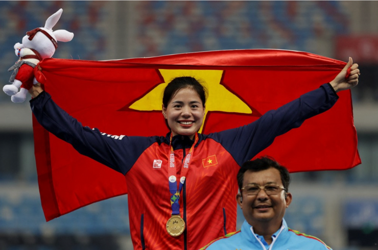 Nguyễn Thị Huyền là "kỷ lục gia" của điền kinh Việt Nam tại các kỳ SEA Games