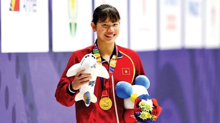 Ánh Viên là gương mặt biểu tượng của bơi lội và thể thao Việt Nam