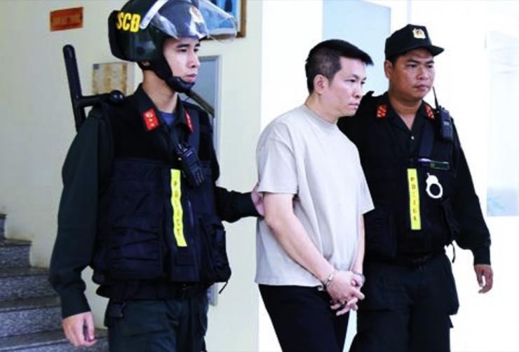 Trong vụ án “Sản xuất, buôn bán hàng giả”, Nguyễn Quốc Vũ được xác định là vai trò chủ mưu. Ảnh: CACC