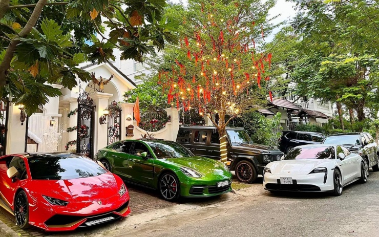 Một góc tư gia của cặp đôi nổi tiếng này. Ảnh: FBNV