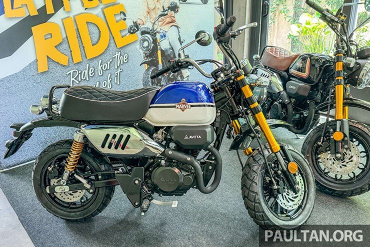 Aveta Marvel 150 2025 - minibike trang bị ấn tượng, giá rẻ hơn Airblade