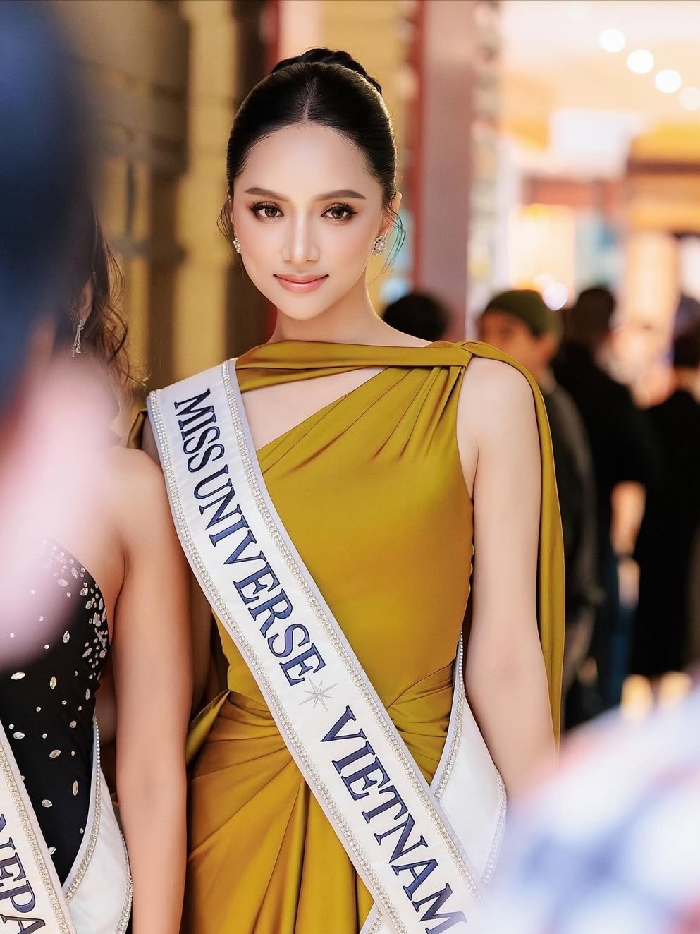Hương Giang trong ngày thứ 3 ở Miss Universe 2025.