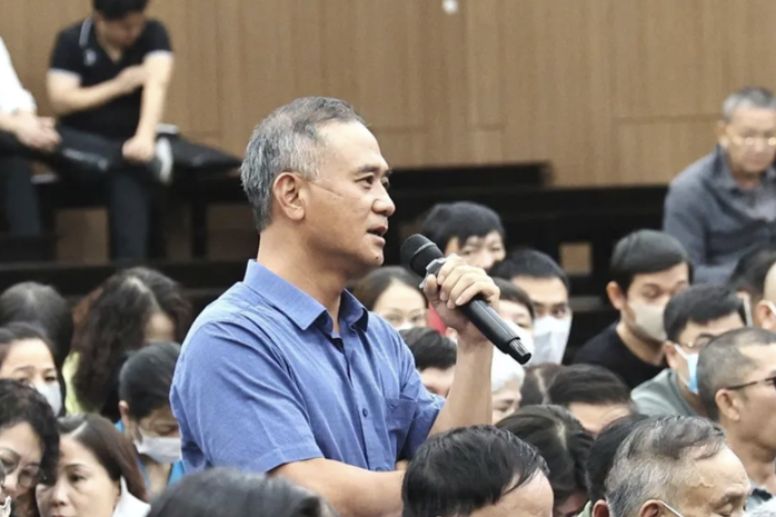 Bị cáo Ngô Ngọc Đức tại phiên toà