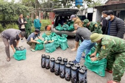 Triệt phá đường dây buôn bán, vận chuyển khí cười cực "khủng"