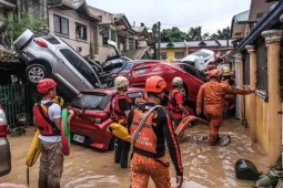 Thế giới - Ảnh-Video: Bão Kalmaegi tàn phá khủng khiếp ở Philippines