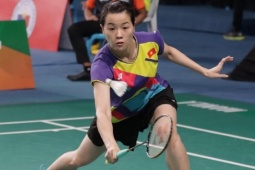 Hotgirl cầu lông Thùy Linh ra quân rực rỡ, thắng sau 28 phút ở giải tổng tiền thưởng 6 tỷ đồng