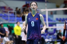 Mỹ nhân bóng chuyền 1m90 Quỳnh Hương sáng cửa tranh giải "Oscar thể thao"