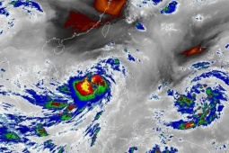 Xuất hiện dấu hiệu siêu bão số 14 ngay sau bão Kalmaegi