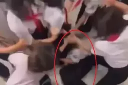 Giáo dục - du học - Xôn xao clip nữ sinh bị nhóm bạn vây đánh trong nhà vệ sinh trường học ở TPHCM