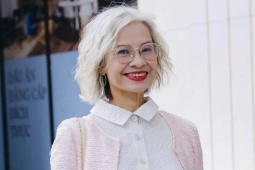 Bà ngoại 6X 'nuôi tóc bạc để trải nghiệm tuổi già một cách dũng cảm'