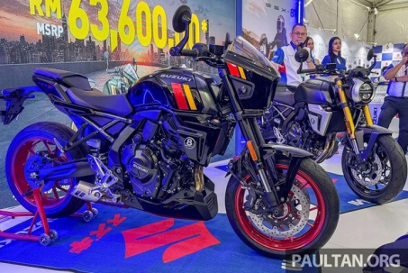 Suzuki GSX-8T 2025 và GSX-8TT 2025 trình làng: Kim cổ giao thoa, giá...