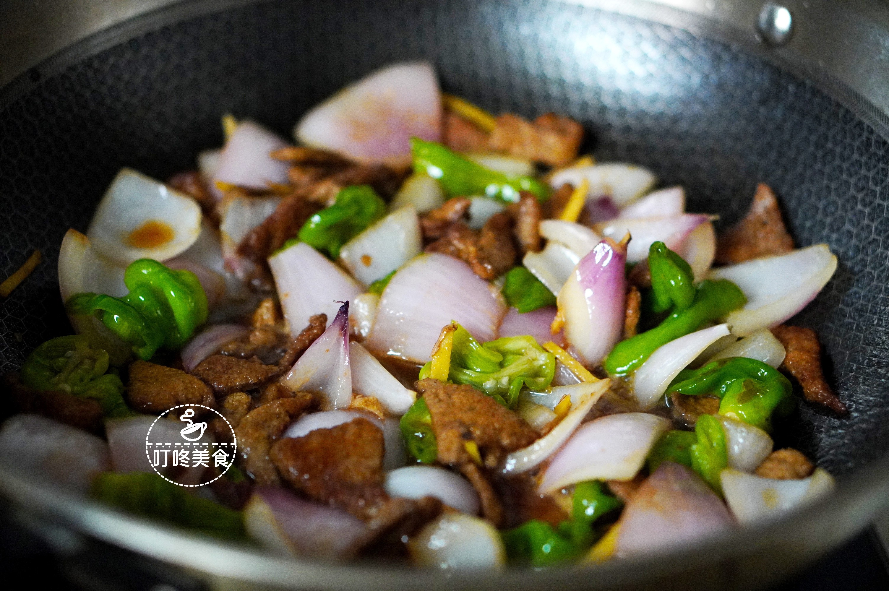 Gan heo xào ớt xanh, món bình dân siêu ngon - 7