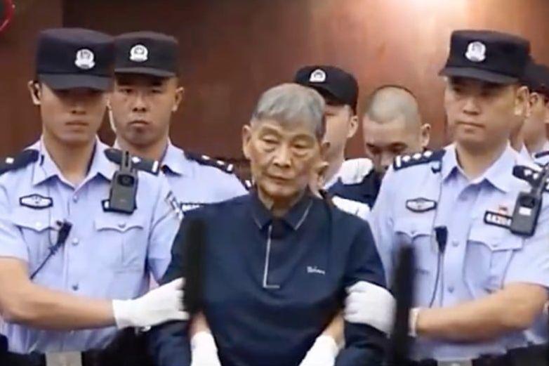 Bạch Gia Thành bị tòa án Trung Quốc tuyên tử hình vào ngày 4/11/2025. Ảnh: CCTV.