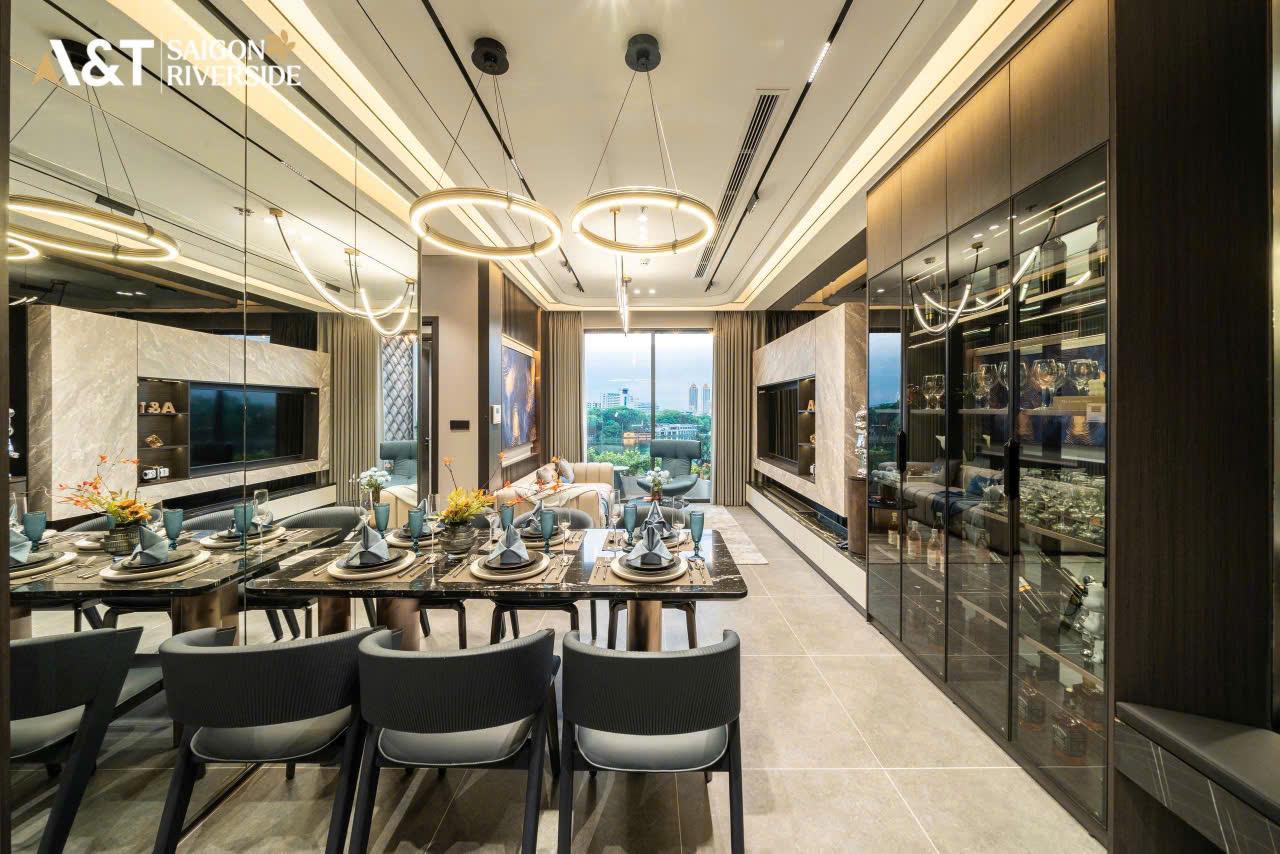 Căn 2 phòng ngủ tại A&T Saigon Riverside là sự lựa chọn lý tưởng dành cho những gia đình trẻ đang tìm kiếm một tổ ấm an cư