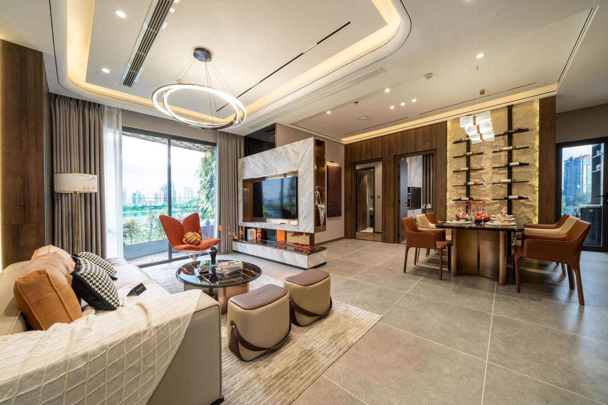 A&T Saigon Riverside là biểu tượng của chất sống nghỉ dưỡng giao hòa giữa hiện đại và thiên nhiên thể hiện qua kiến trúc, thiết kế, vật liệu bàn giao … và nhiều hơn thế nữa.