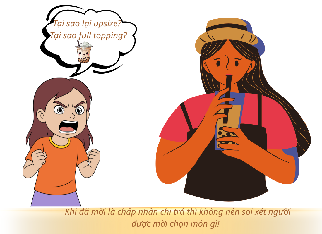 Bức xúc vì vừa mời trà sữa, thực tập sinh liền gọi “size lớn, full topping” - 3