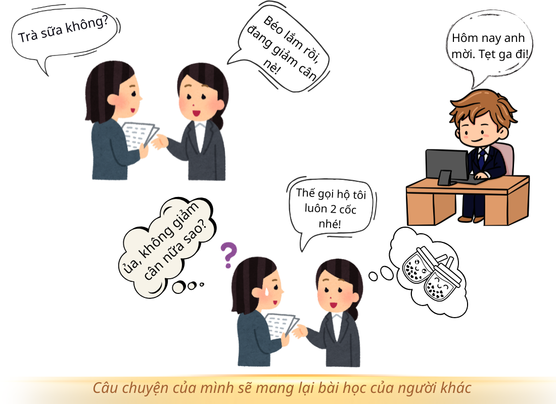 Bức xúc vì vừa mời trà sữa, thực tập sinh liền gọi “size lớn, full topping” - 4