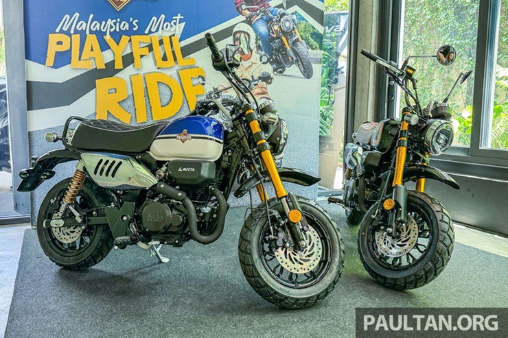 Aveta Marvel 150 2025 - minibike trang bị ấn tượng, giá rẻ hơn Airblade - 1
