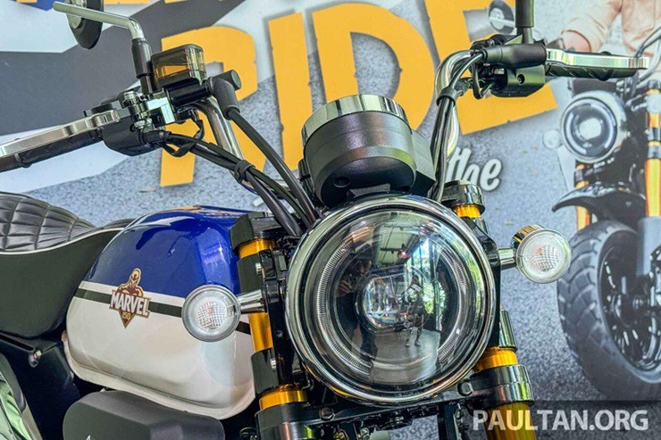 Aveta Marvel 150 2025 - minibike trang bị ấn tượng, giá rẻ hơn Airblade - 2