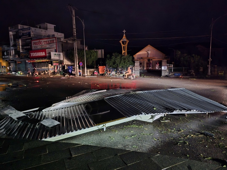 Những hình ảnh đầu tiên về thiệt hại ở Gia Lai, Đắk Lắk sau bão số 13 - 6