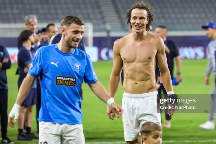 David Luiz đang thi đấu cho Pafos và góp công không nhỏ trong chiến thắng trước Villarreal